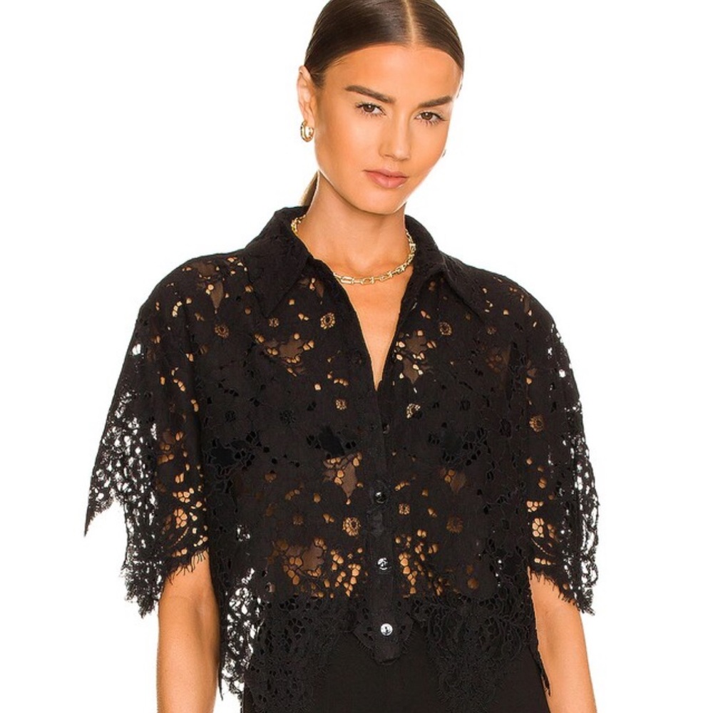 L’Academie Calla Lace Top